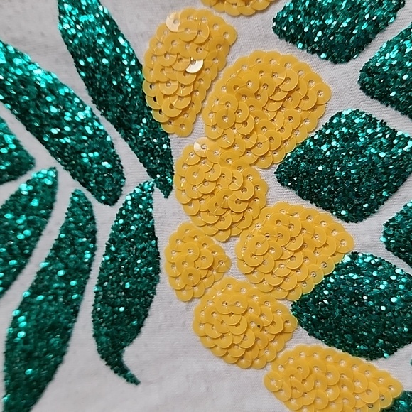 Justice Sequin Pineapple Tank Top - Picture 5 of 10